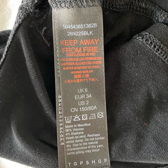 TOPSHOP Petite Ruched Tank - Picture 7 of 8